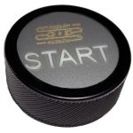 Кнопка Start/Stop "Разъем-в-Разъем" для Лада Гранта FL, синяя подсветка