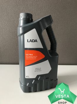 Масло моторное синтетика LADA Ultra 5W-40, Роснефть, 1л