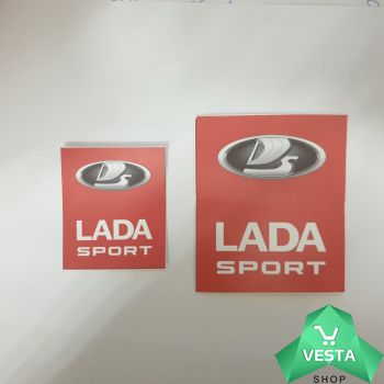 Наклейка LADA Sport на корпус воздушного фильтра
