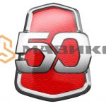 Эмблема на кузов "Юбилейная серия 50 лет" , аналог